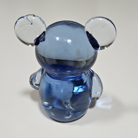 GLASS BAT/BEAR FIGURINE UNITED STATES COMMEMORATIVE FINE ART GALLERY​​​​ - Picture 2 of 2